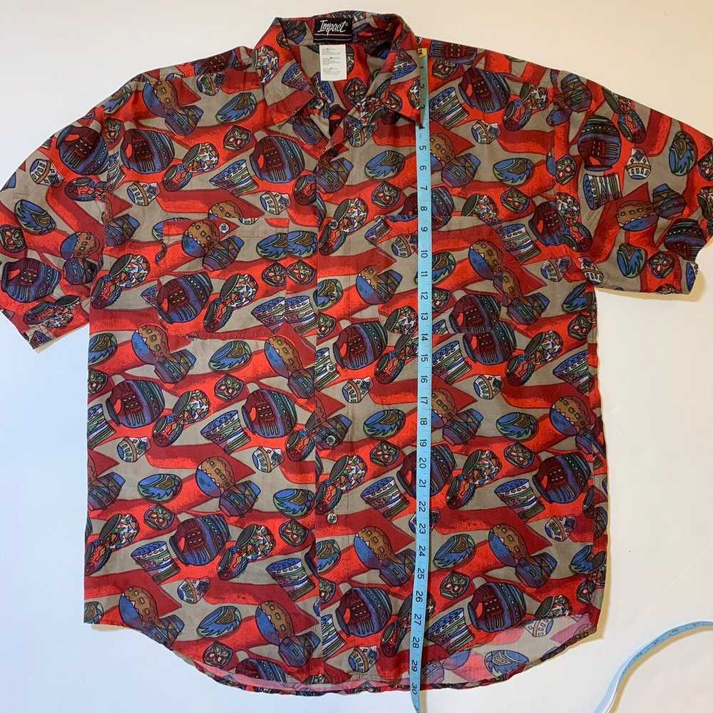 Hawaiian Shirt × Streetwear × Vintage Impact 100%… - image 5