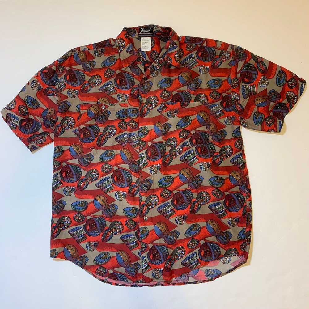 Hawaiian Shirt × Streetwear × Vintage Impact 100%… - image 6