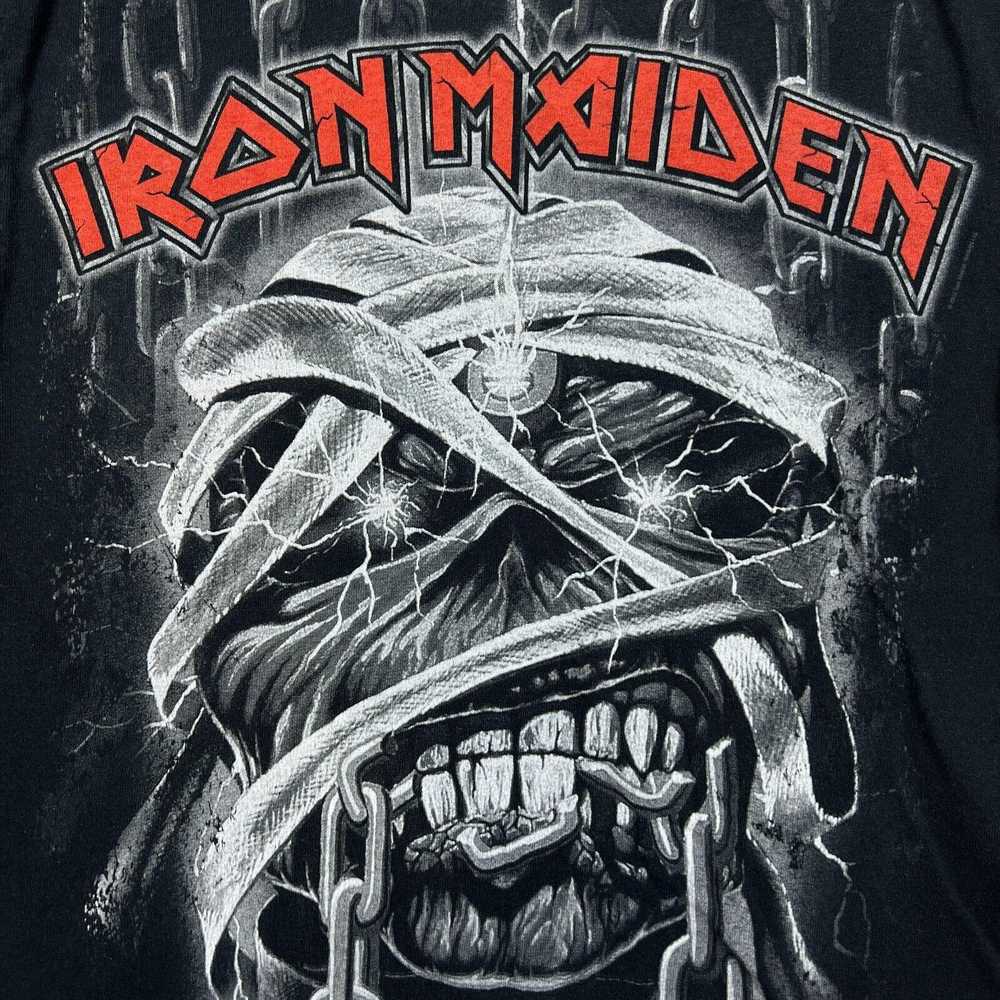 Band Tees × Iron Maiden × Vintage Vintage Y2K Iro… - image 2