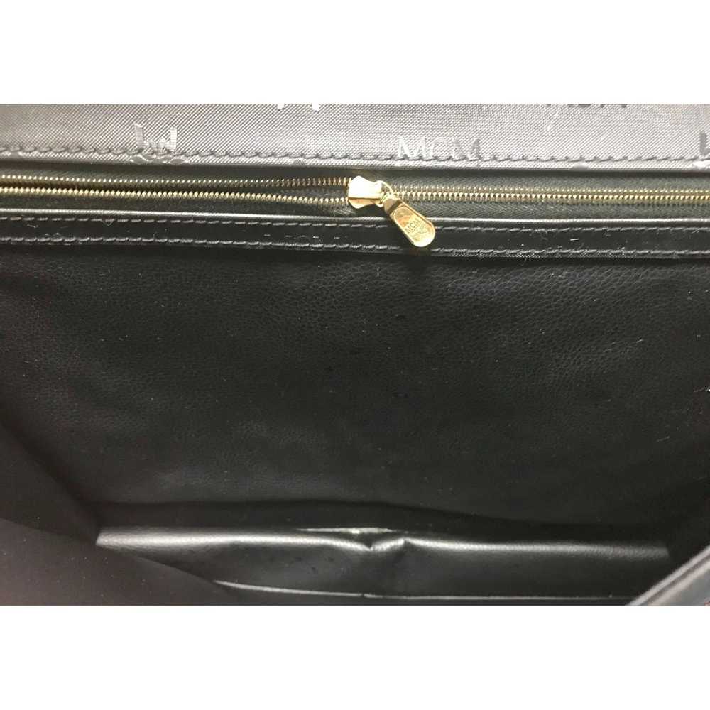 MCM Vintage MCM black monogram briefcase, busines… - image 10