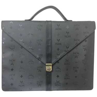 MCM Vintage MCM black monogram briefcase, busines… - image 1