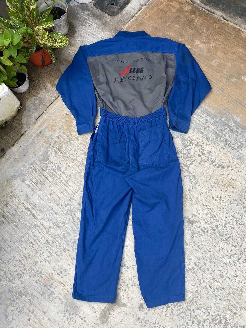 Hype × Overalls × Racing ⚡️Rare⚡️ Vintage Toyota … - image 1