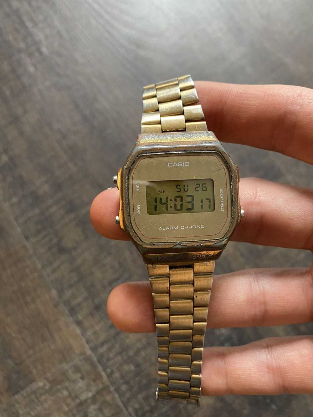 Casio Vintage Gold Casio Watch - image 7