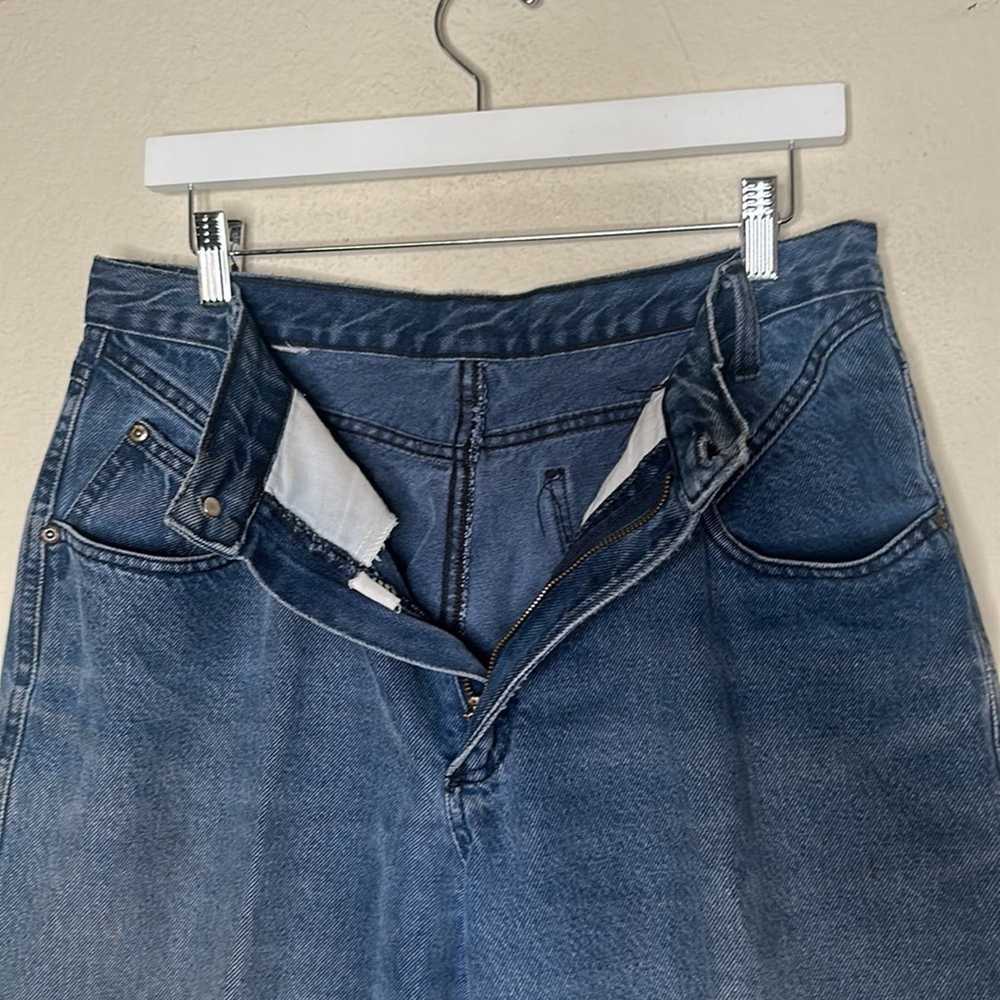 Vintage VTG 90s Zena Jeans Slant Pocket Ultra Hig… - image 11