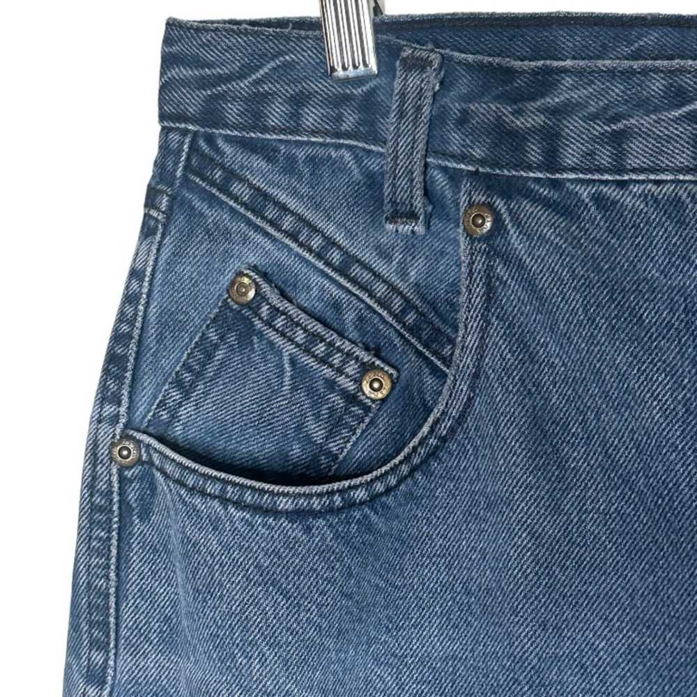 Vintage VTG 90s Zena Jeans Slant Pocket Ultra Hig… - image 4