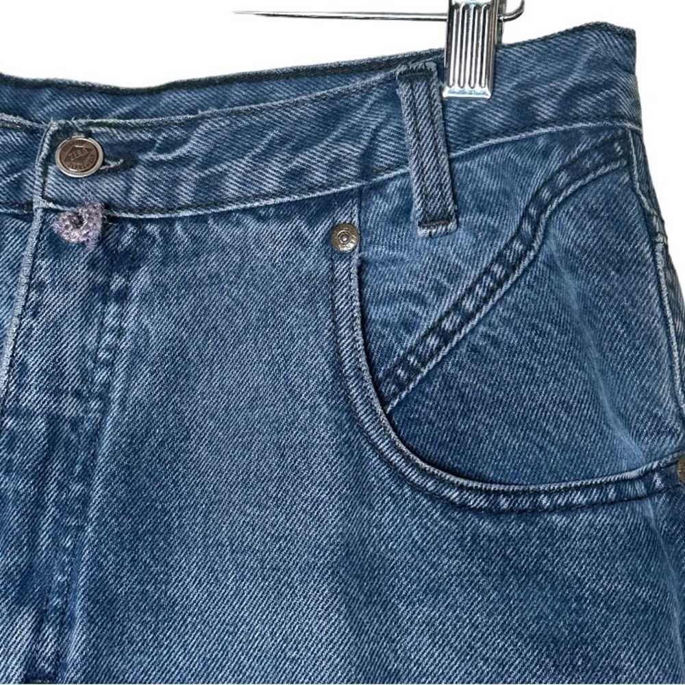 Vintage VTG 90s Zena Jeans Slant Pocket Ultra Hig… - image 5