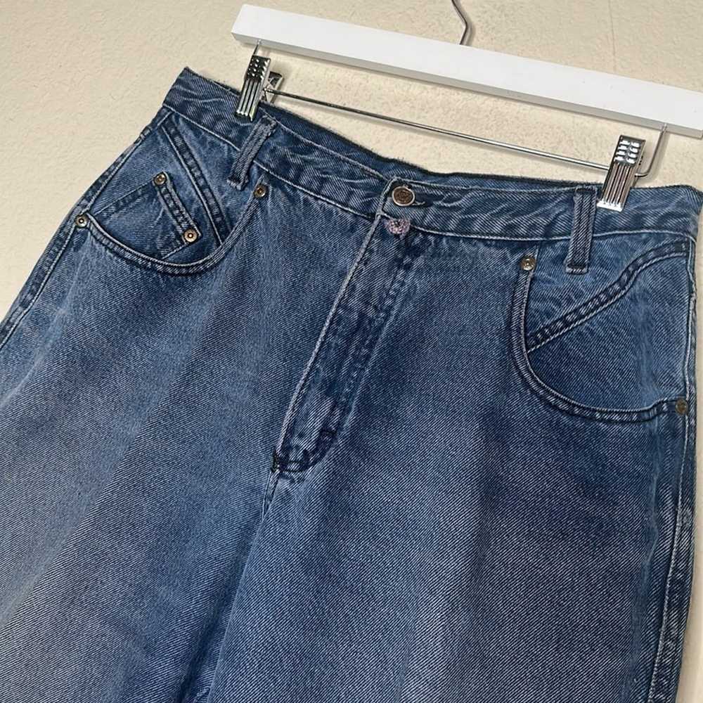 Vintage VTG 90s Zena Jeans Slant Pocket Ultra Hig… - image 9