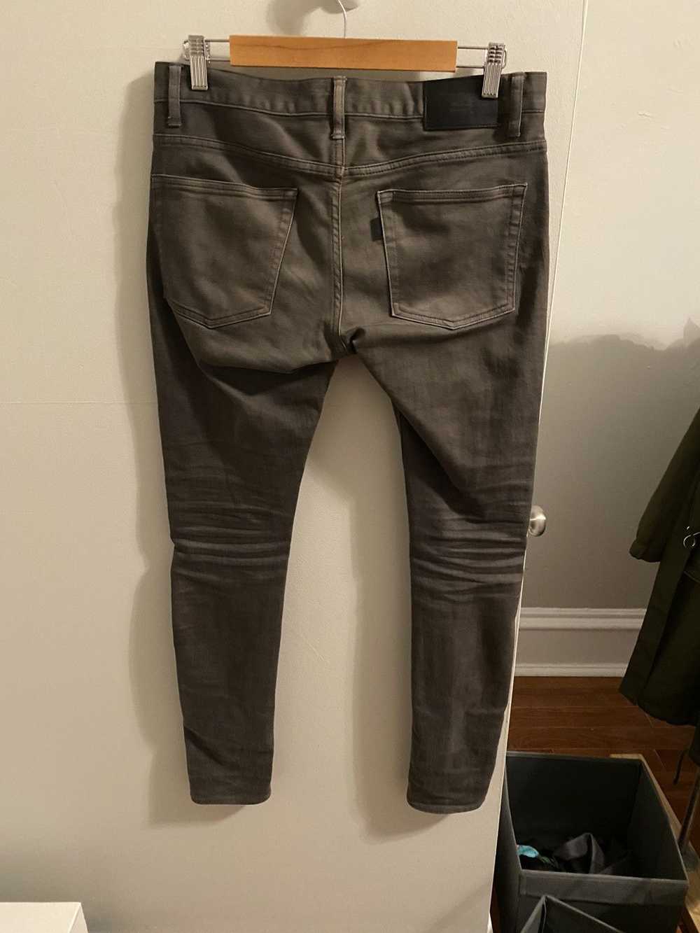 Undercover 14aw cold blood distressed denim jeans - image 4