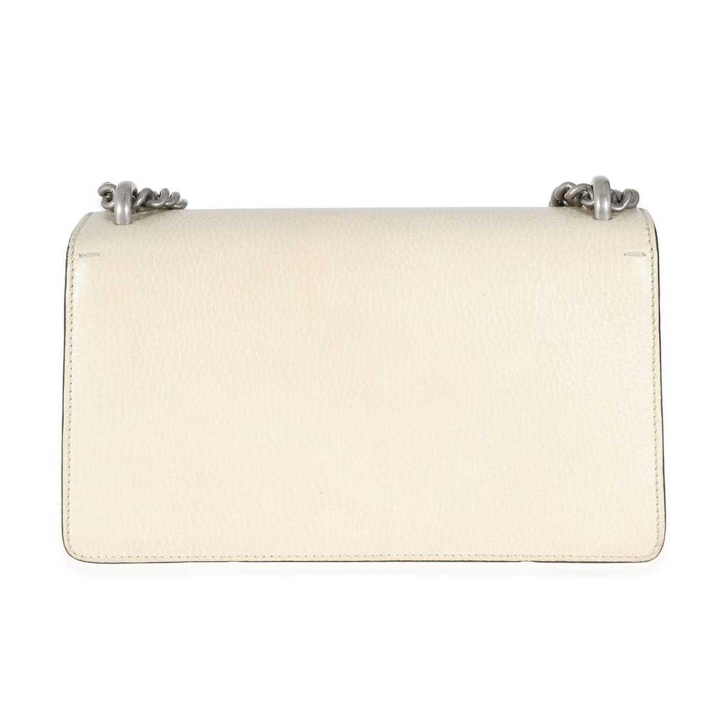 Gucci Gucci White Leather Small Dionysus - image 5