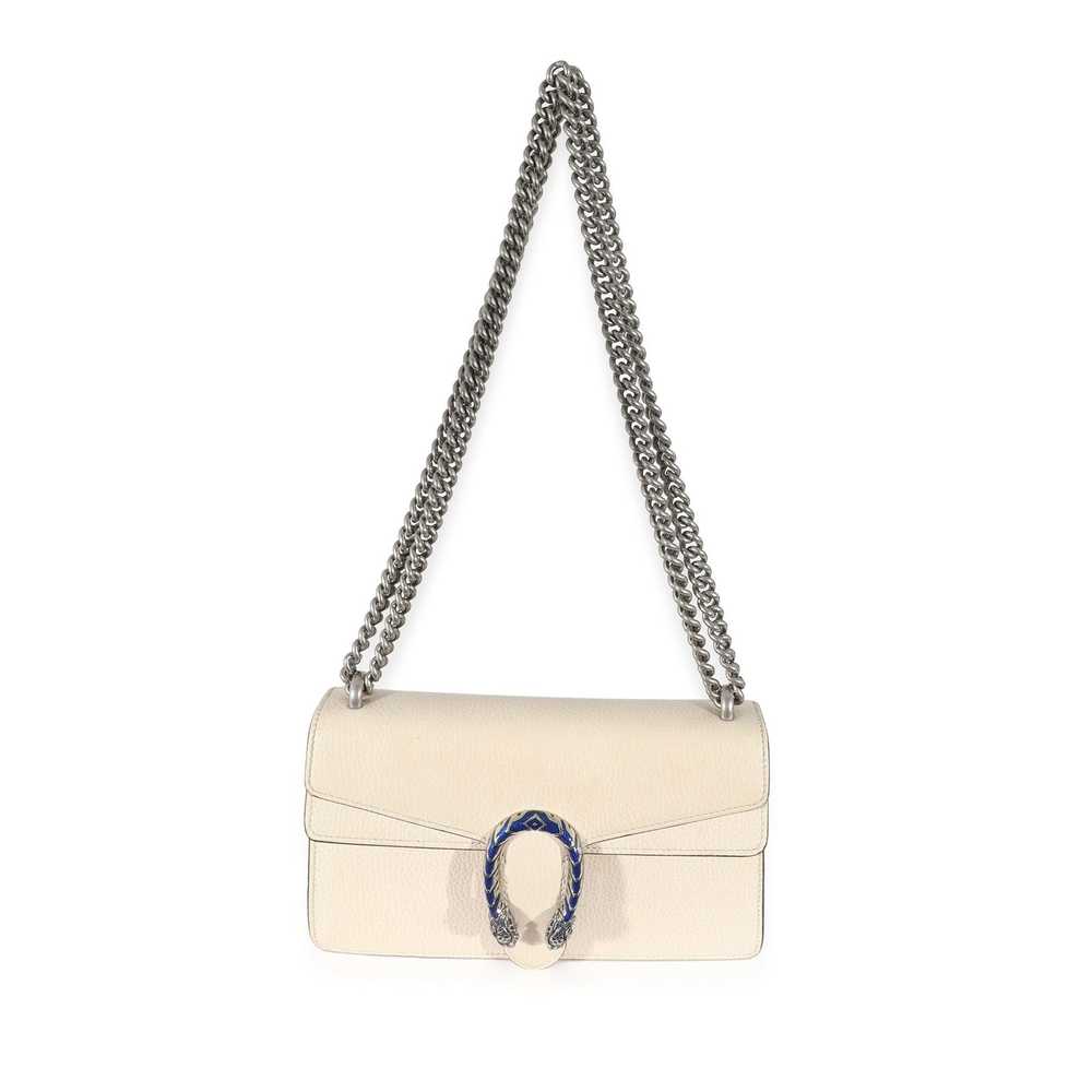 Gucci Gucci White Leather Small Dionysus - image 8