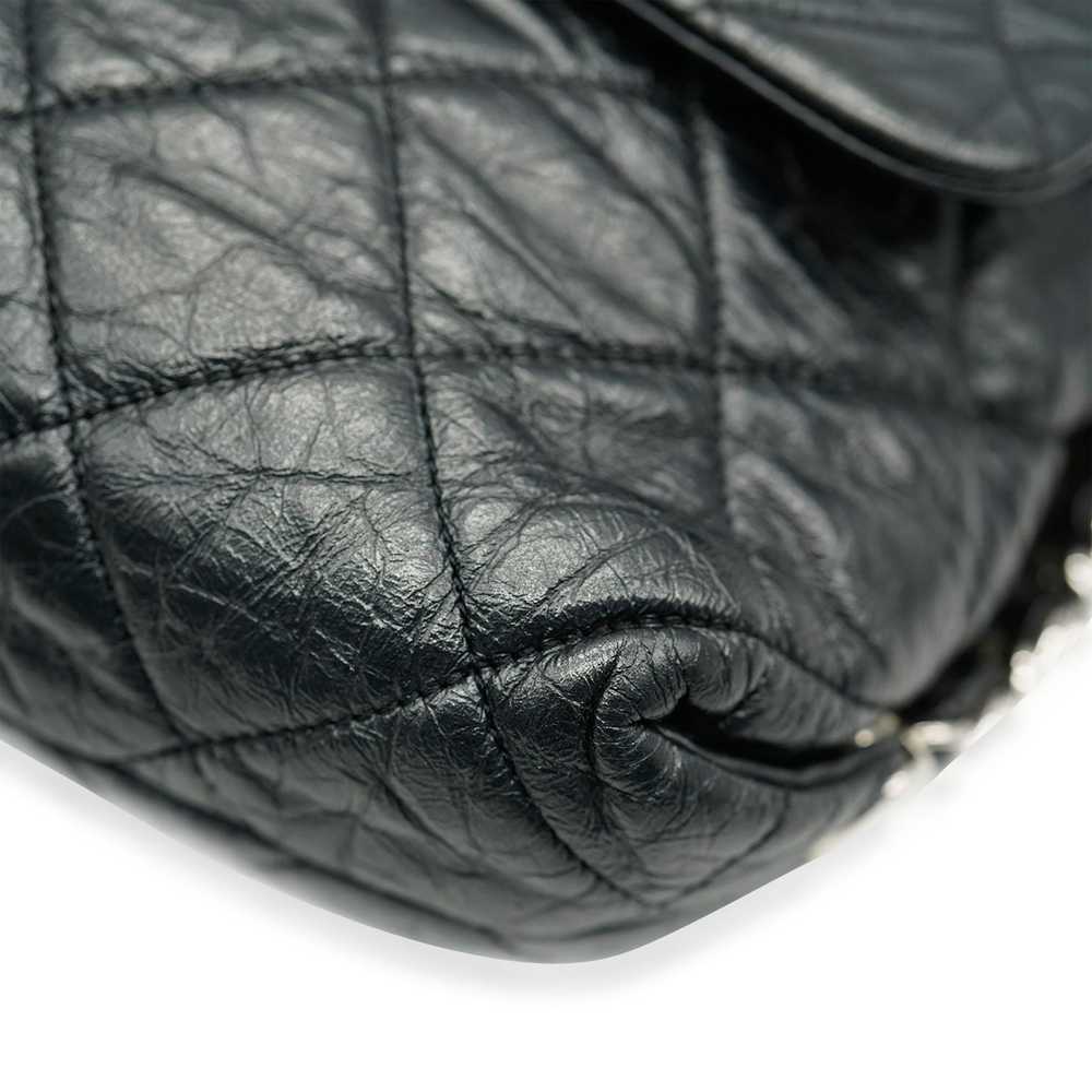 Chanel Chanel Black Crackled Aged Calfskin Big Ba… - image 2