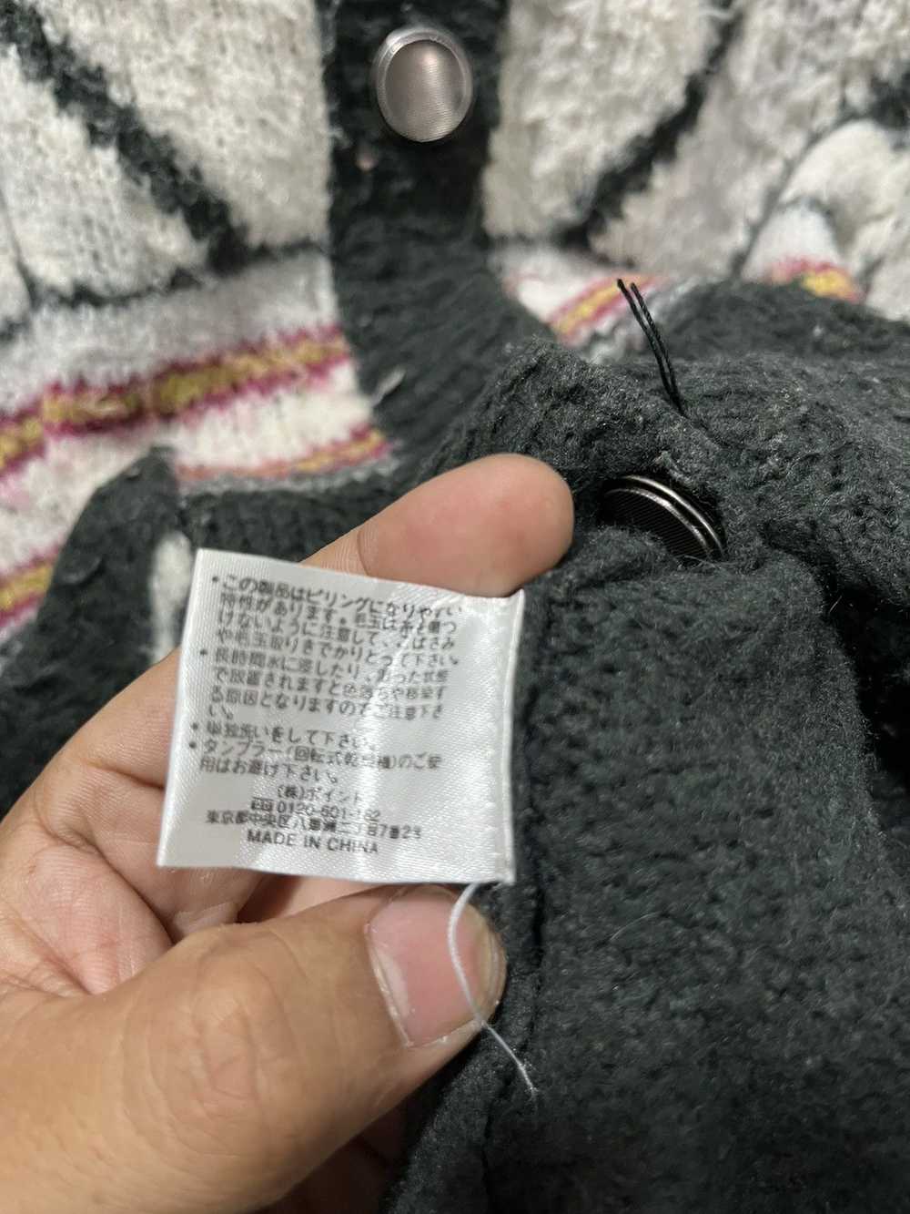 Aran Isles Knitwear × Cardigan × Japanese Brand J… - image 11