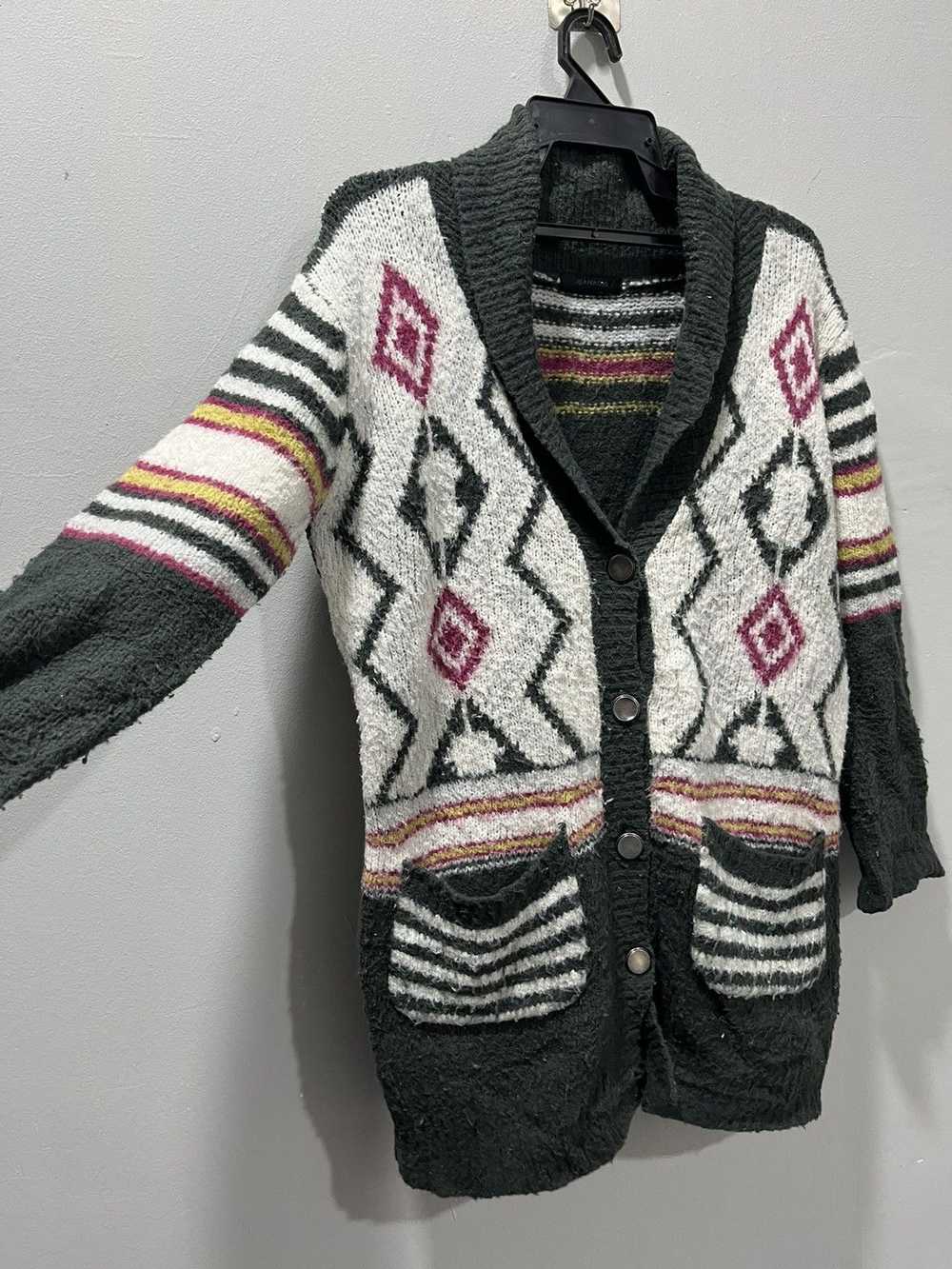 Aran Isles Knitwear × Cardigan × Japanese Brand J… - image 3