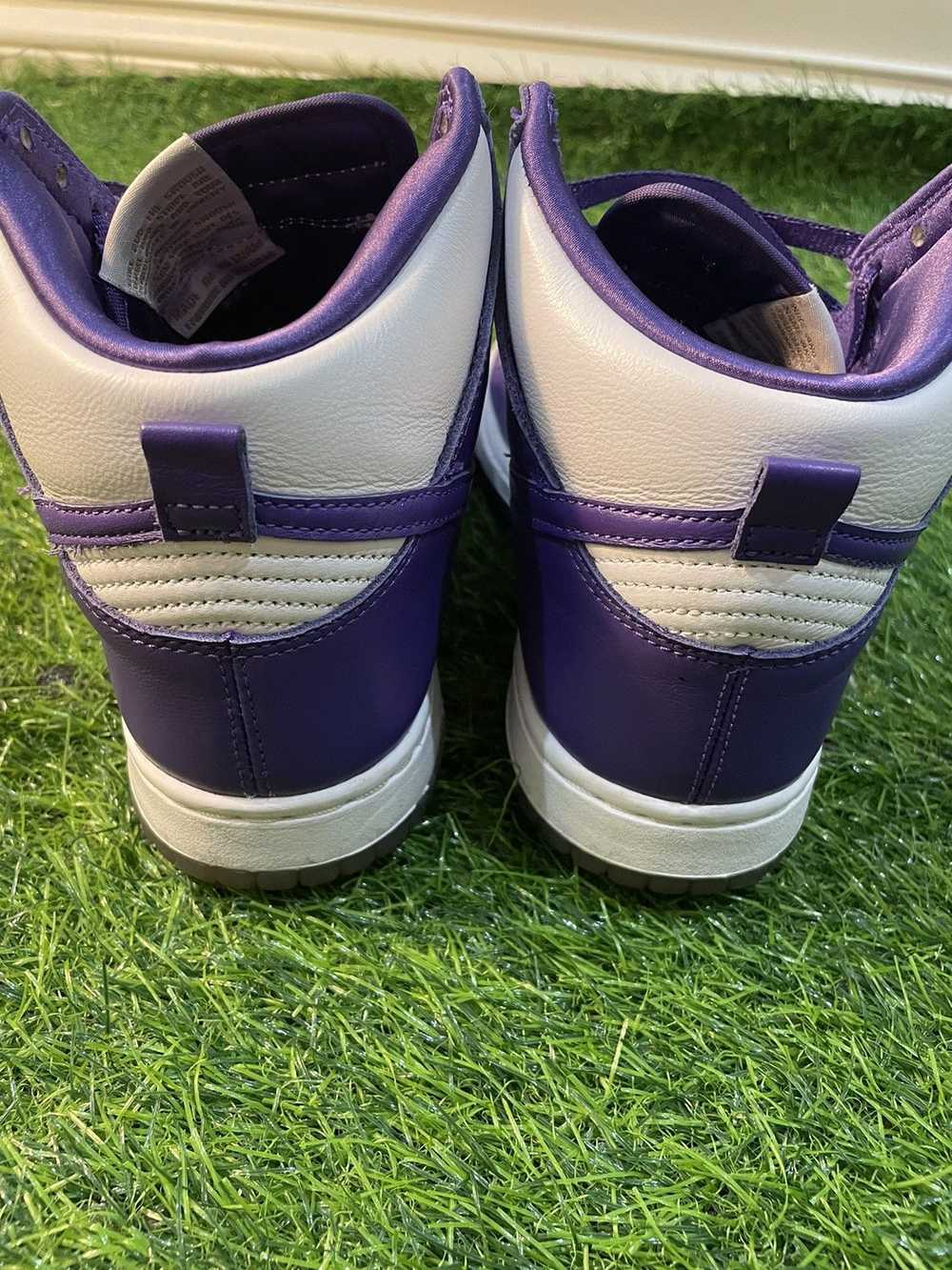 Nike Womens Nike dunk high varsity purple - image 4