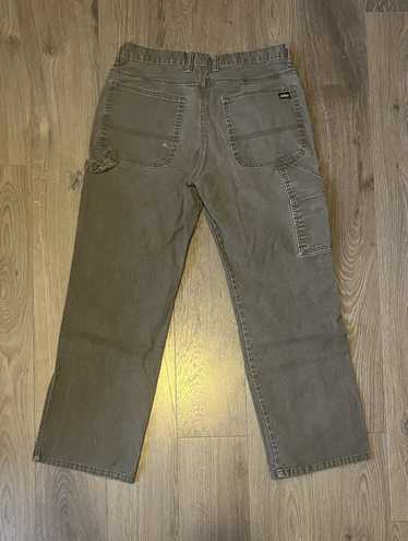 Dickies Green Faded Carpenter Dickies