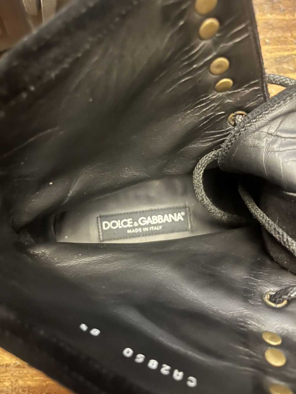 Dolce & Gabbana DOLCE AND GABBANA LEATHER BOOTS m… - image 5