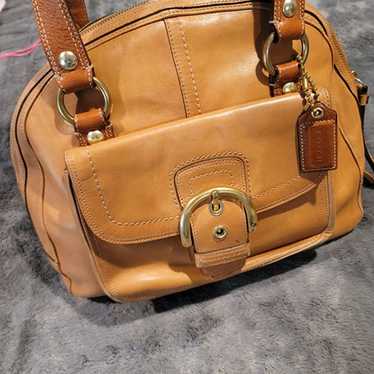 Coach outlet Soho Leather Domed Satchel