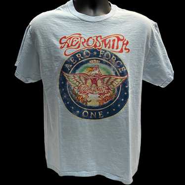 Bravado Aerosmith Aero Force One Band Tee Shirt S… - image 1