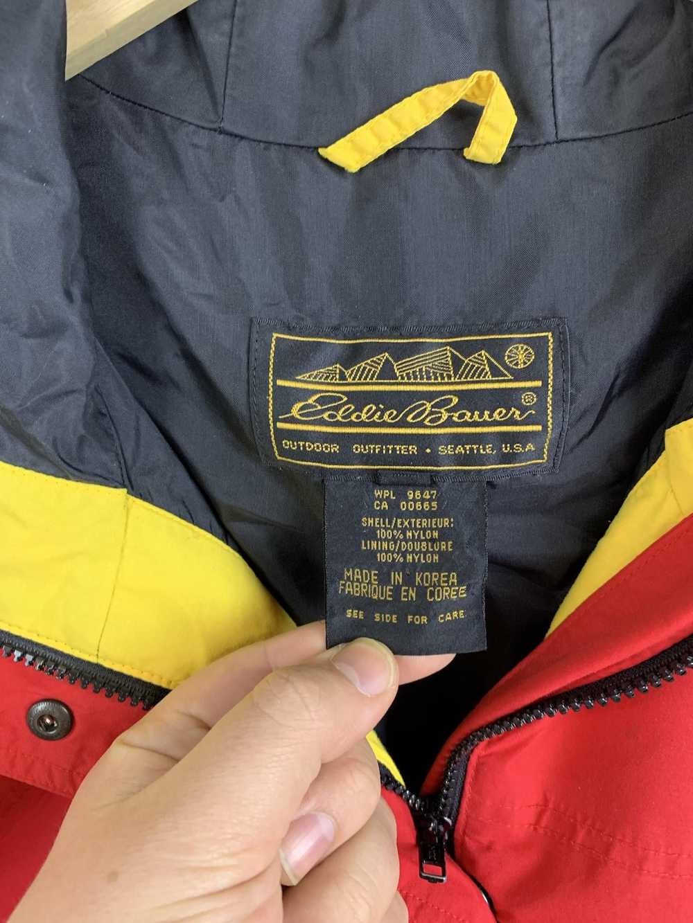 Eddie Bauer × Vintage × Windbreaker Vintage Y2K R… - image 2