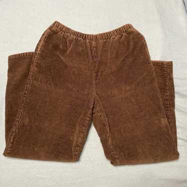Denim & Co. Brown Curdoroy Pants - image 1