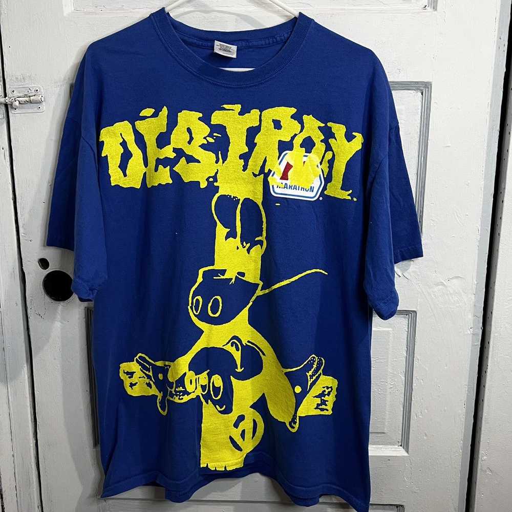 Vintage DESTROY MICKEY T SHIRT - image 2