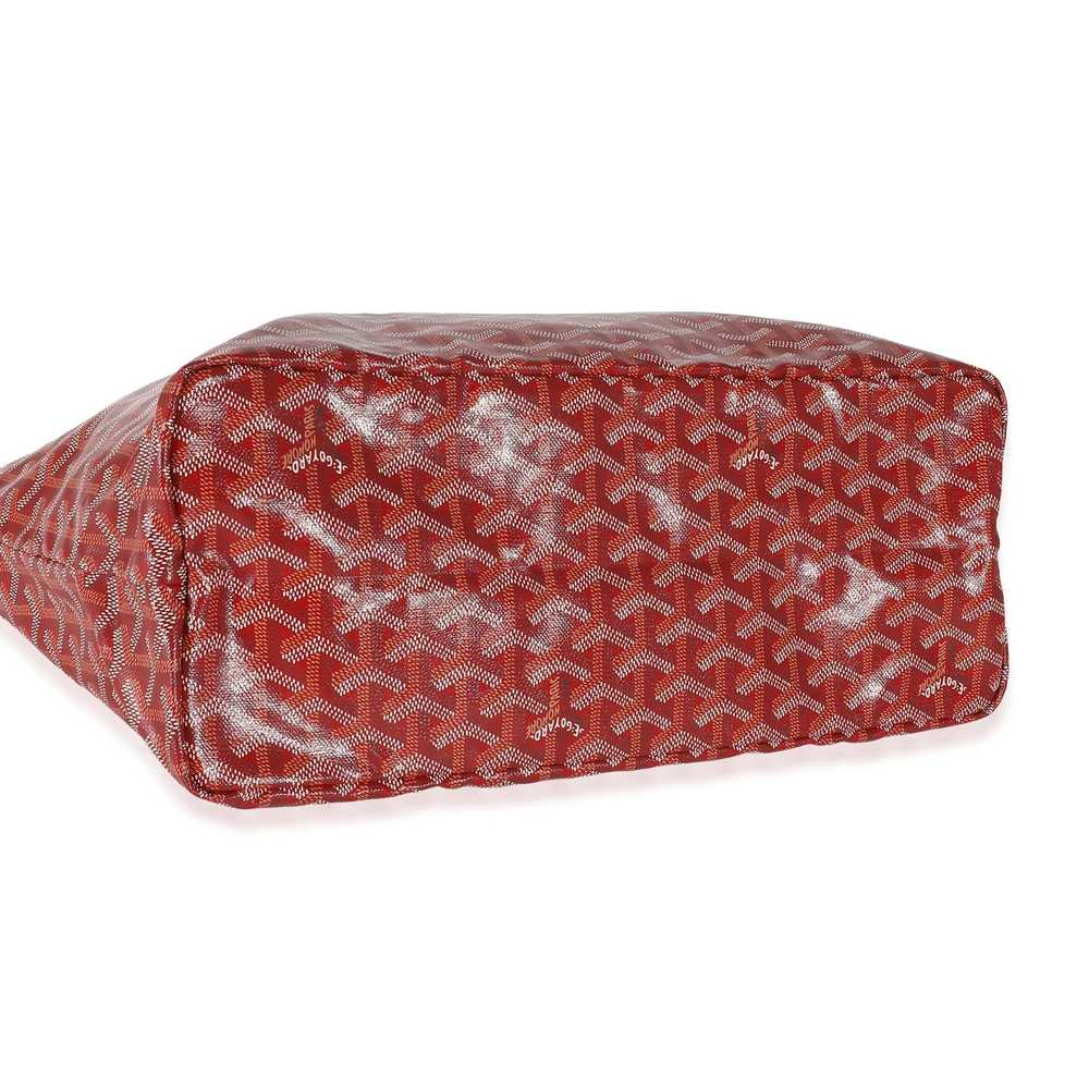 Goyard Goyard Red Goyardine Canvas Saint Louis PM - image 7