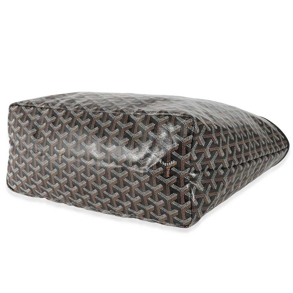 Goyard Goyard Black Goyardine Canvas Saint Louis … - image 5