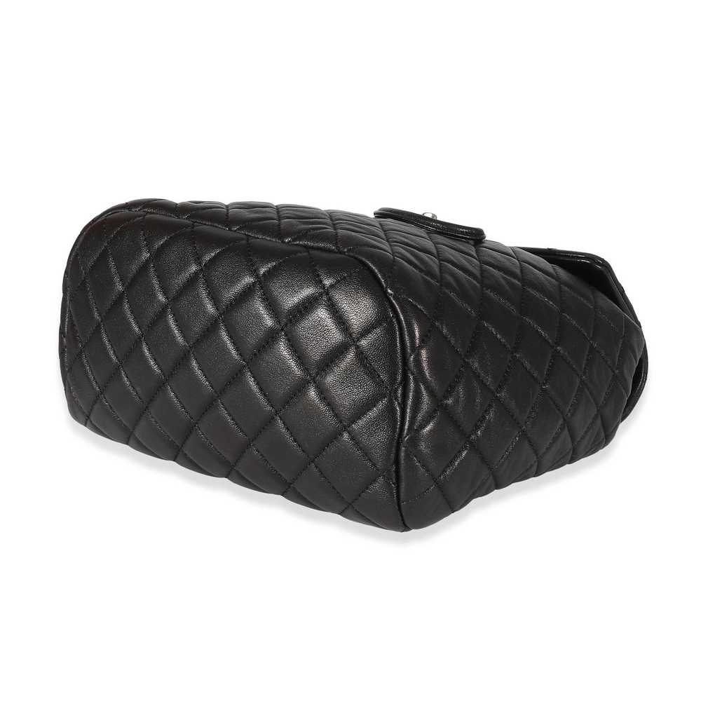 Chanel Chanel 16P Black Quilted Lambskin Small Ur… - image 7