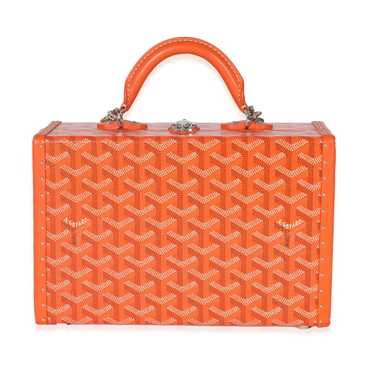 Goyard Goyard Orange Goyardine Canvas Grand Hotel… - image 1