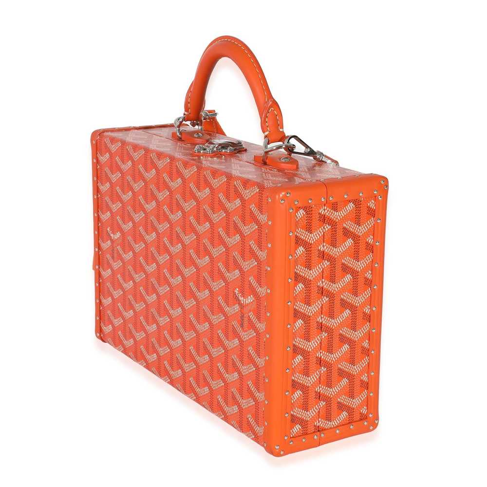 Goyard Goyard Orange Goyardine Canvas Grand Hotel… - image 2