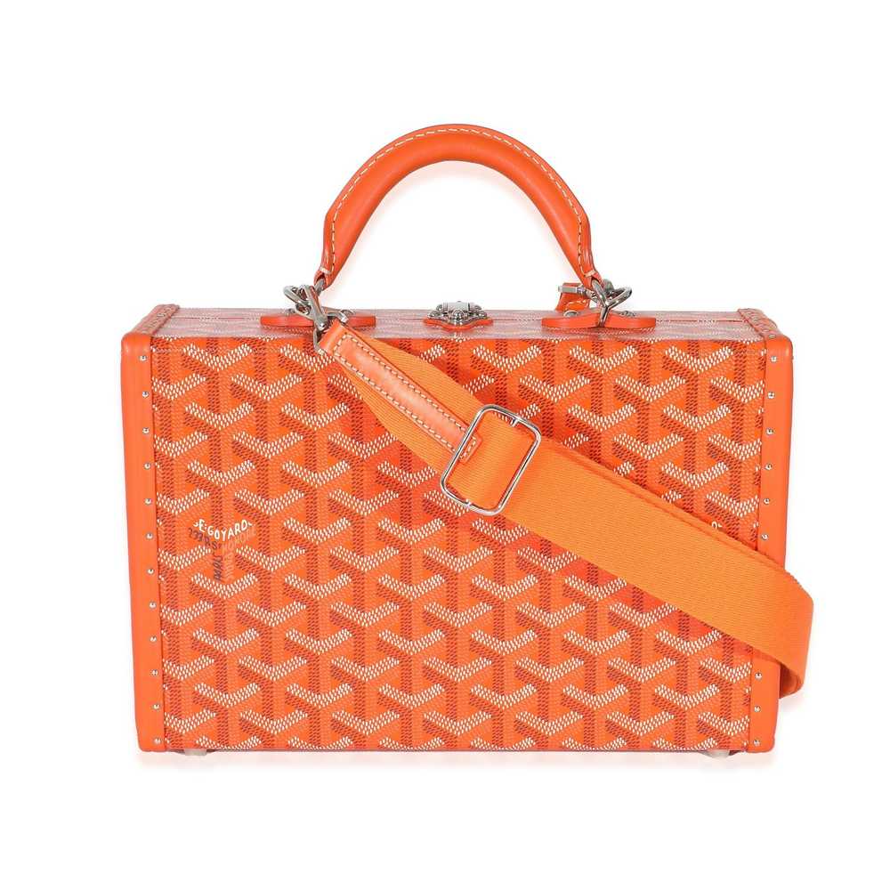 Goyard Goyard Orange Goyardine Canvas Grand Hotel… - image 3