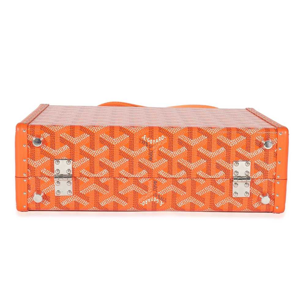 Goyard Goyard Orange Goyardine Canvas Grand Hotel… - image 5