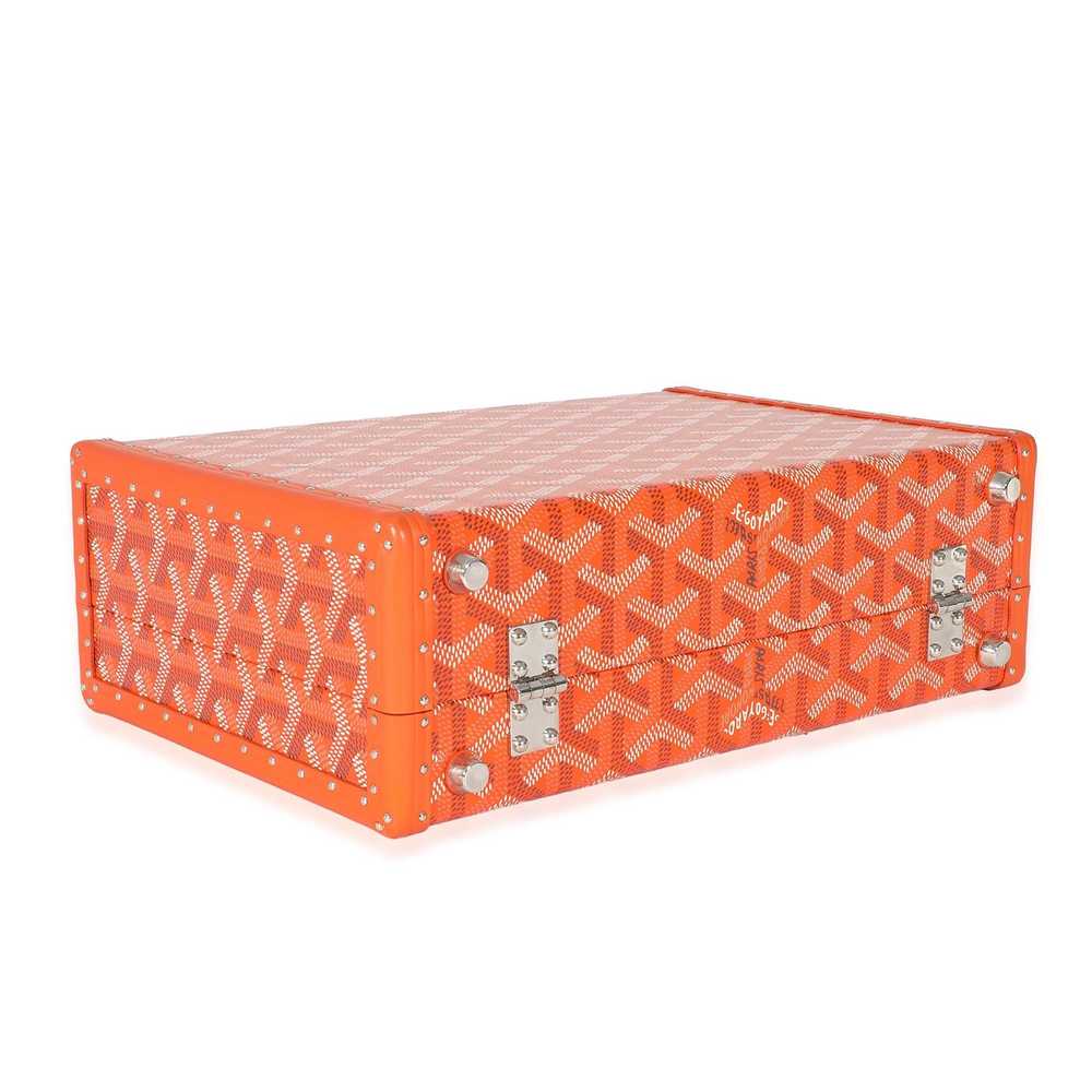 Goyard Goyard Orange Goyardine Canvas Grand Hotel… - image 6