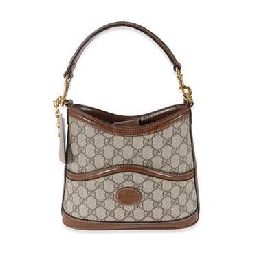 Gucci Gucci Beige GG Supreme Retro Interlocking G 