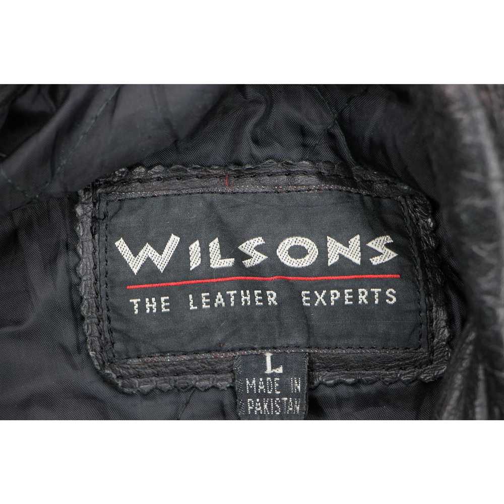 Wilsons Leather Vintage Wilsons Punk Rock Moto Le… - image 8