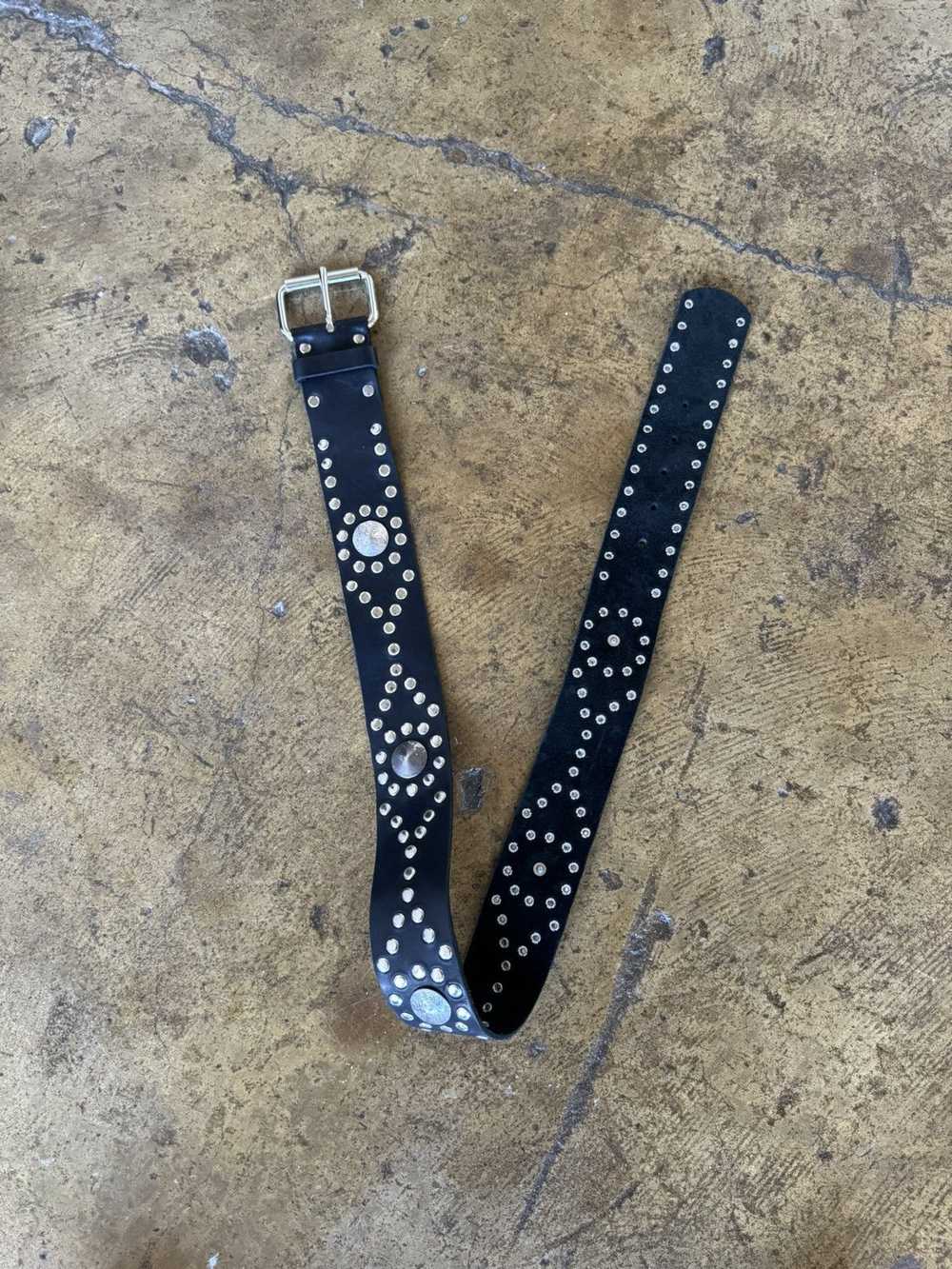 Japanese Brand × Vintage Y2K stud belt - image 2