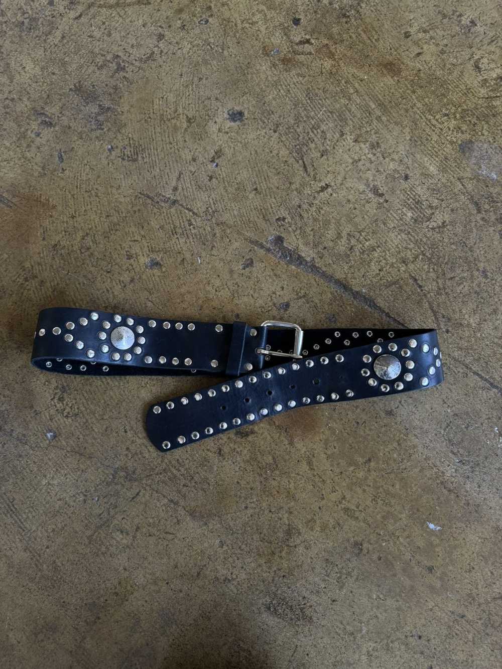 Japanese Brand × Vintage Y2K stud belt - image 4