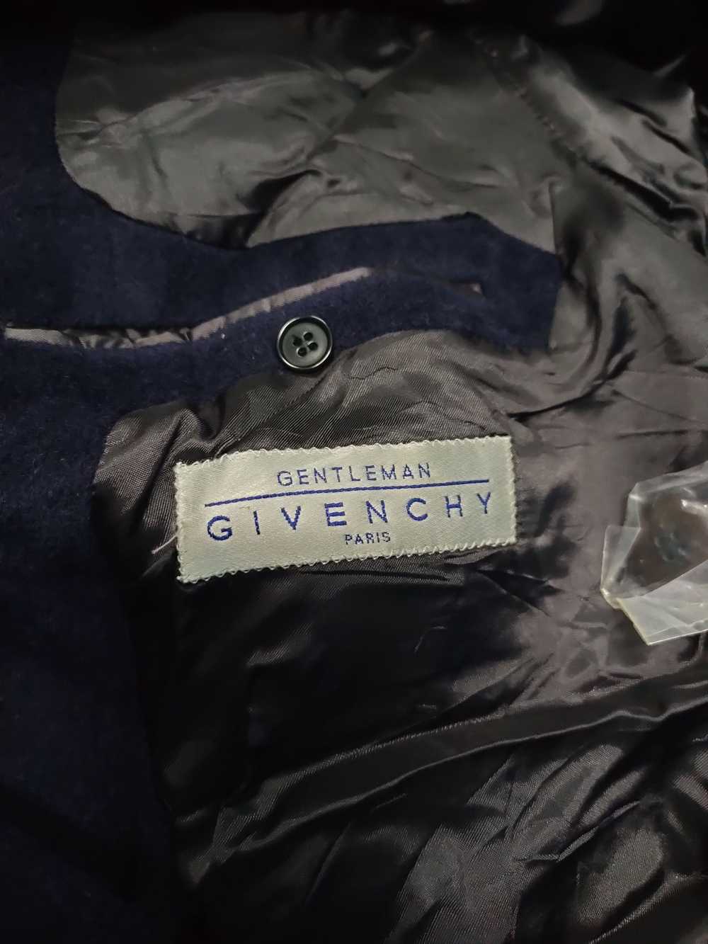 Givenchy GIVENCHY PARIS wool long jacket trench c… - image 4