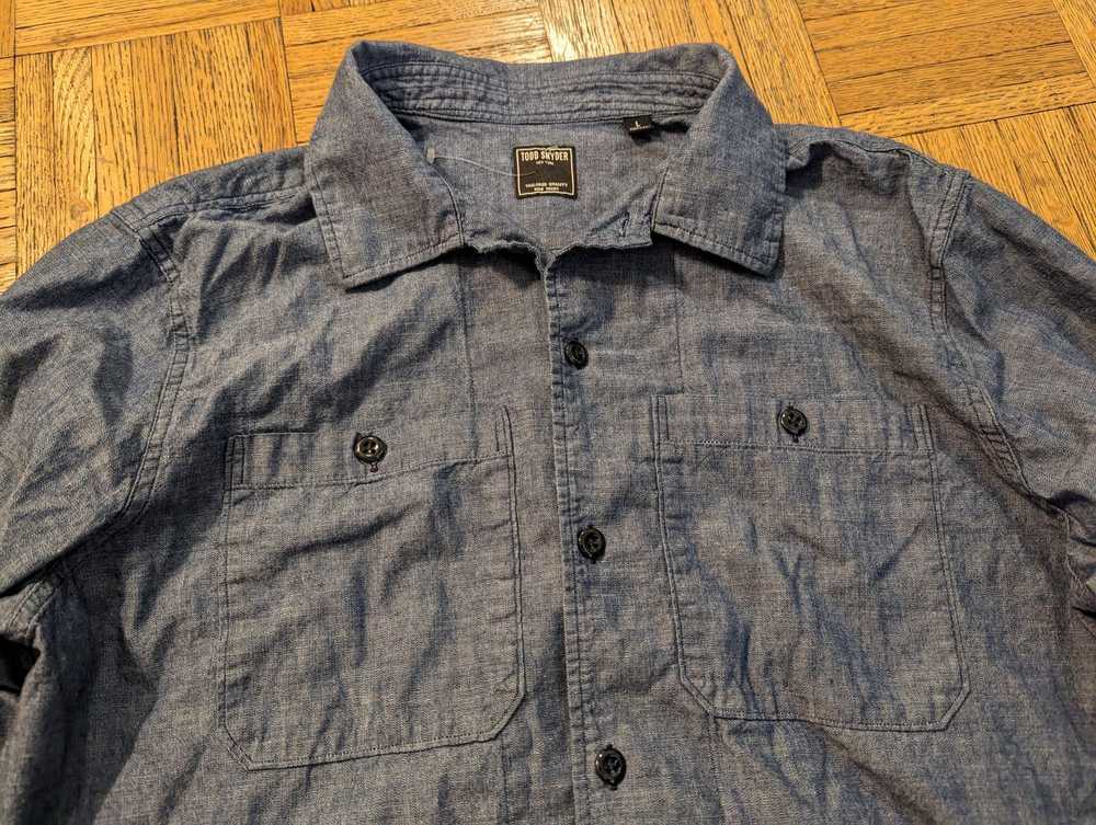 Todd Snyder Selvedge cotton shirt - image 3