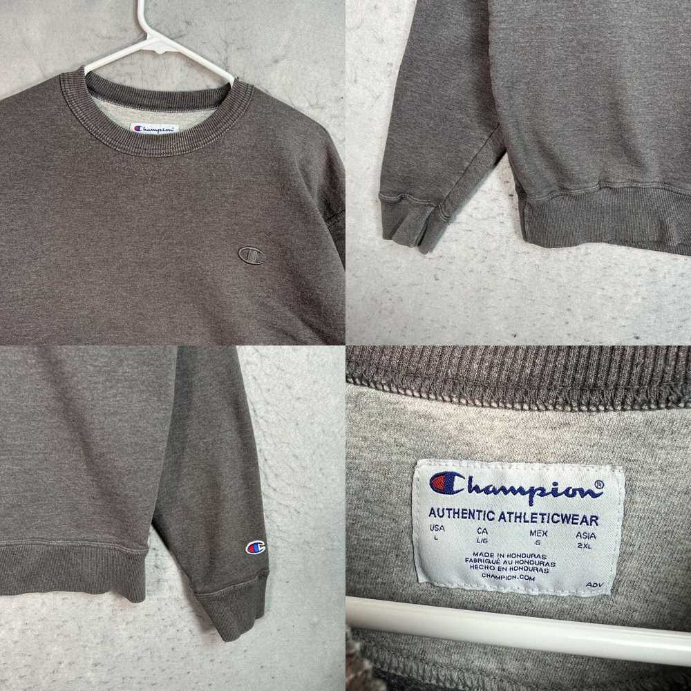 Champion A1 Champion Authentic Logo Sweater Adult… - image 4