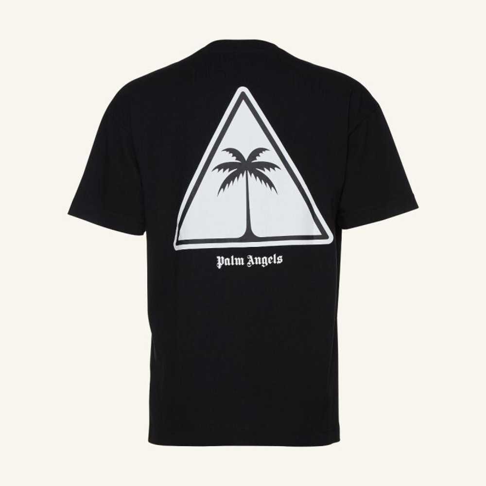 Palm Angels Palm Angels Caution Palm Tree Icon Tee - image 2