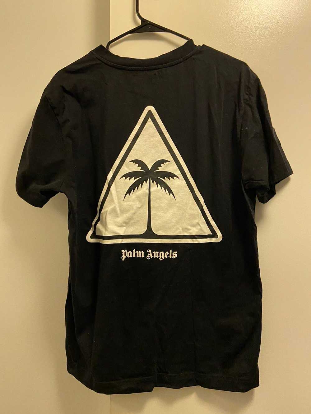 Palm Angels Palm Angels Caution Palm Tree Icon Tee - image 3