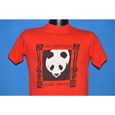 Hanes vintage 80s SAN DIEGO ZOO GIANT PANDA CHINE… - image 1