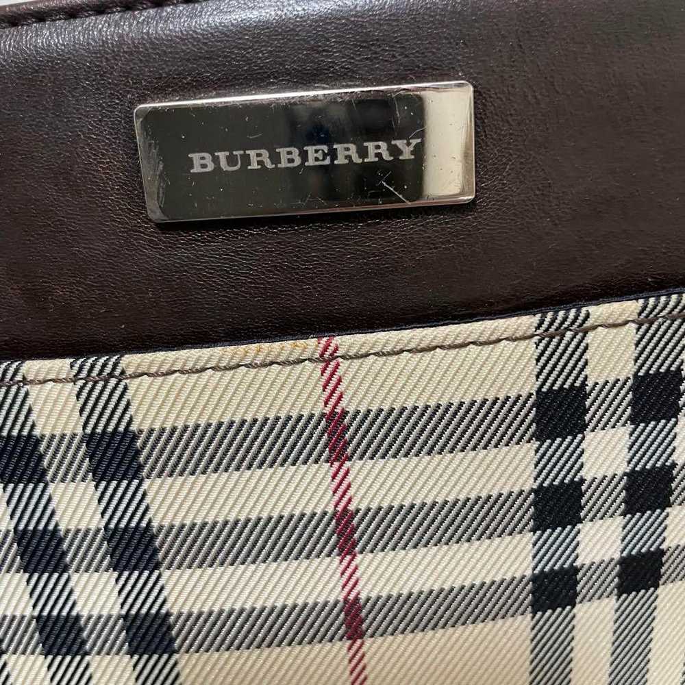 Burberry Burberry - pochette bag nova check leath… - image 10