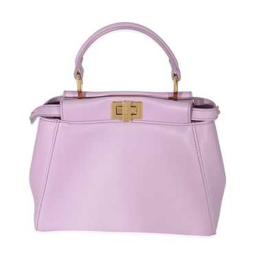 Fendi Fendi Lavender Nappa Iconic Mini Peekaboo - image 1