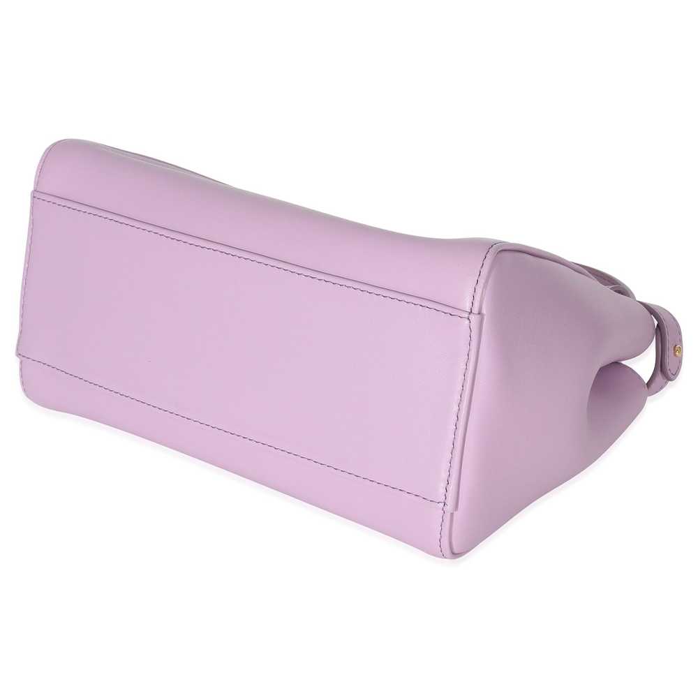 Fendi Fendi Lavender Nappa Iconic Mini Peekaboo - image 6