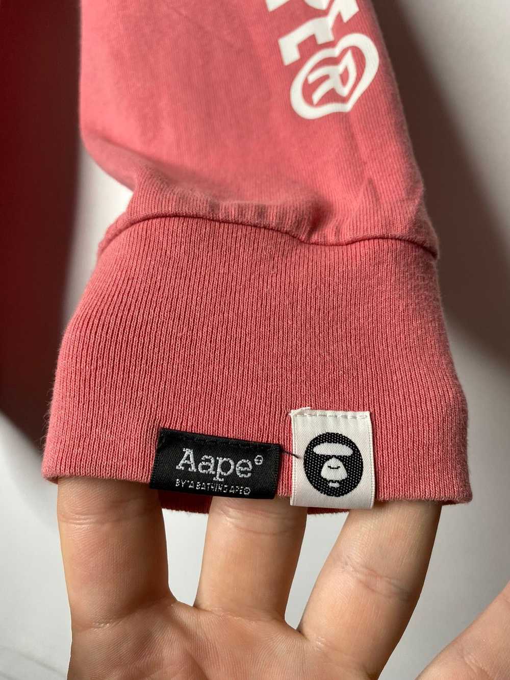 Aape Bape Aape Tee Sweatshirt Long Sleeve Y2K - image 3