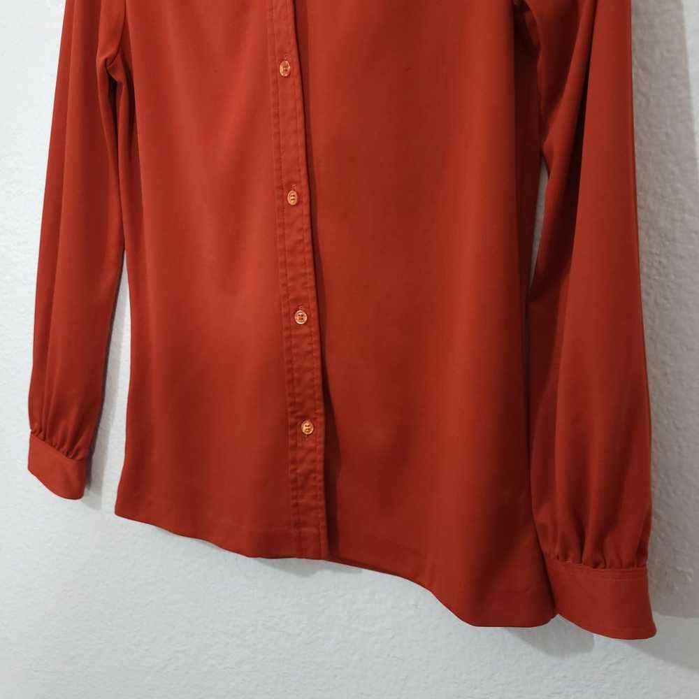 Vintage Lady Manhattan Shirt Blouse Womens S / M … - image 10