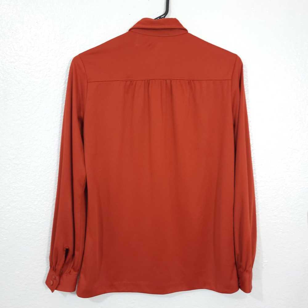 Vintage Lady Manhattan Shirt Blouse Womens S / M … - image 2