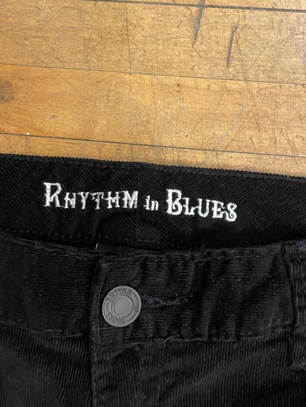 Designer Rhythm in Blues, Black Corduroy Jeans/ C… - image 3